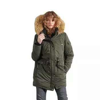 Куртка Superdry Nadare Microfibre, зеленый