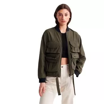 Куртка Superdry Namid Pockets, зеленый