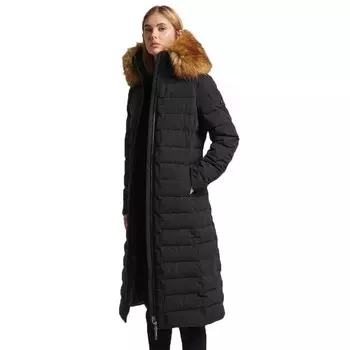 Куртка Superdry New Arctic Long Puffer, черный