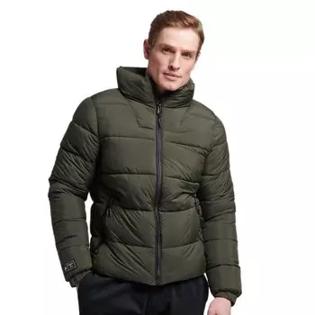 Куртка Superdry Non Hooded Sports Puffer, зеленый