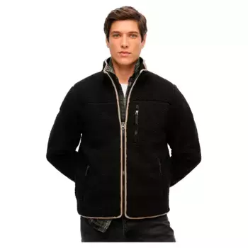Куртка Superdry Outdoor Fleece, черный