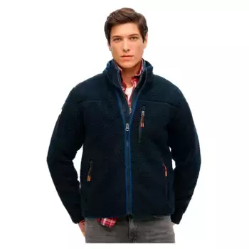 Куртка Superdry Outdoor Fleece, синий