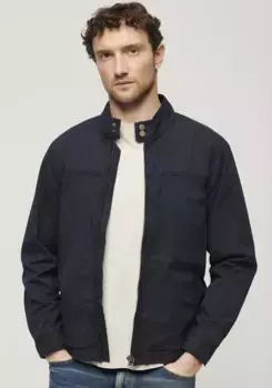 Куртка Superdry Outdoor "SD-CLASSIC HARRINGTON", без капюшона, цвет Eclipse Navy