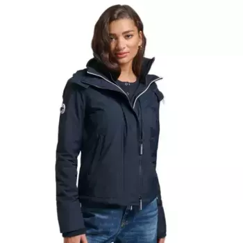 Куртка Superdry Pop Zip Hood Arctic Windcheater, синий
