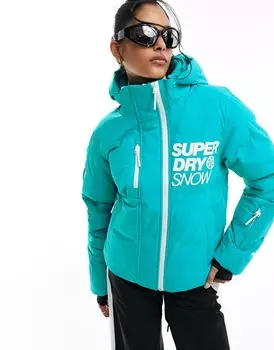 Куртка Superdry Ski Boxy, голубой