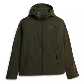 Куртка Superdry Soft Shell Trekker, зеленый