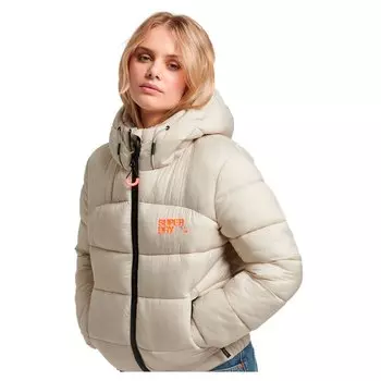 Куртка Superdry Sports Puffer, бежевый