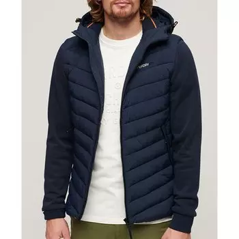 Куртка Superdry Storm Hybrid Padded Hooded, синий