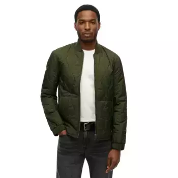 Куртка Superdry Surplus Quilted Liner, зеленый