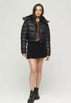 Куртка Superdry УКОРОЧЕННЫЙ КАПЮШОН FUJI, черный