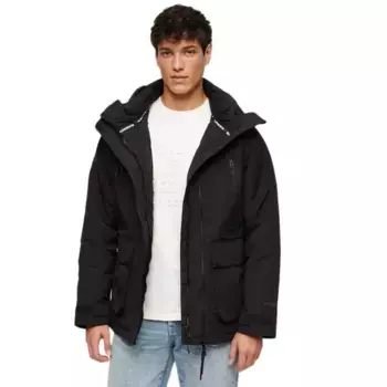 Куртка Superdry Ultimate Embroidered, черный