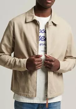 Куртка Superdry VINTAGE CLASSIC HARRINGTON, цвет stone wash