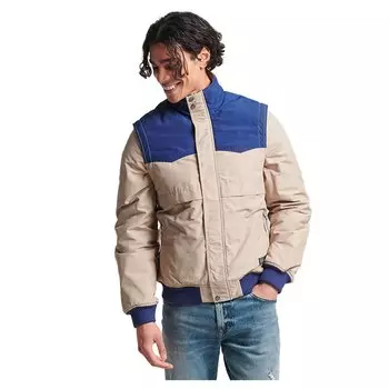 Куртка Superdry Vintage Collegiate, бежевый