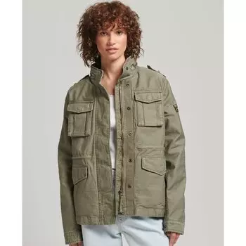 Куртка Superdry Vintage M65, зеленый