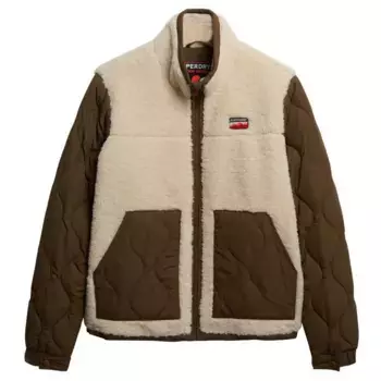 Куртка Superdry W5011934A Fleece, бежевый