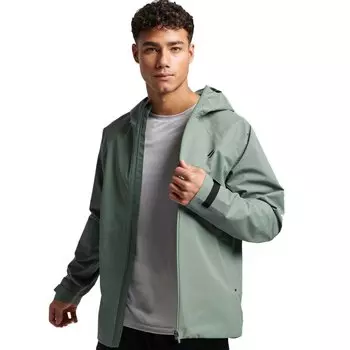 Куртка Superdry Waterproof, зеленый