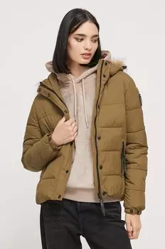 Куртка Superdry, зеленый