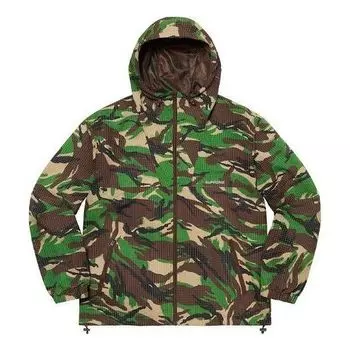 Куртка support unit nylon ripstop jacket 'green brown' Supreme, зеленый