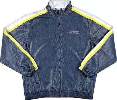 Куртка Supreme Bonded Mesh Track Jacket 'Navy', синий
