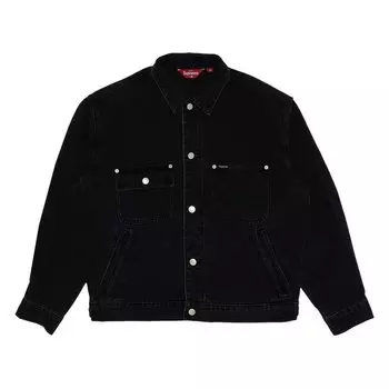 Куртка Supreme Denim Chore Trucker Jacket, черный