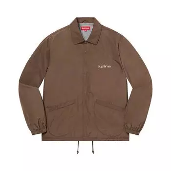 Куртка Supreme Five Boroughs Coaches Jacket 'Brown', коричневый