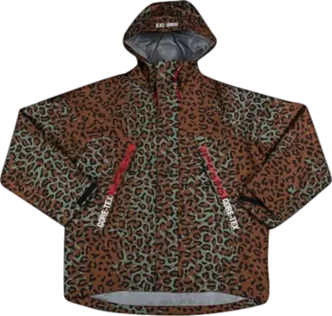 Куртка Supreme Goretex Taped Seam Jacket 'Leopard', разноцветный