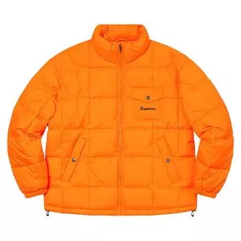 Куртка Supreme Iggy Pop Puffy Jacket 'Orange', оранжевый