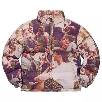 Куртка Supreme Lafayette Reflective Down Jacket 'Multicolor', разноцветный