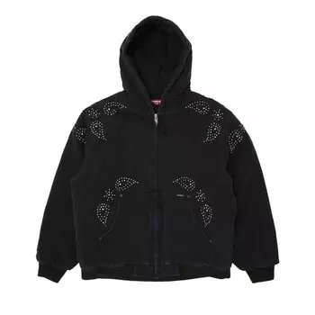 Куртка Supreme Paisley Studded Work 'Black', черный