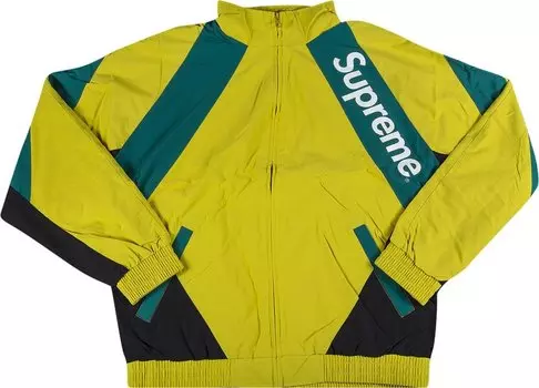 Куртка Supreme Paneled Track Jacket 'Light Gold', золотой