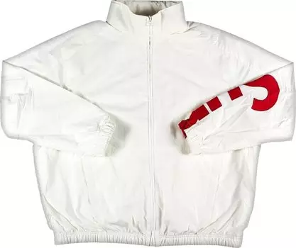 Куртка Supreme Spellout Track Jacket 'White', белый