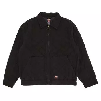 Куртка Supreme x Dickies Quilted Work Jacket 'Black', черный