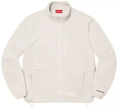 Куртка Supreme x Polartec Zip Jacket 'Stone', кремовый