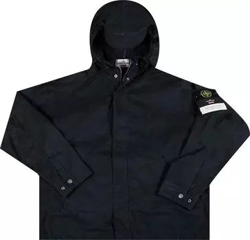 Куртка Supreme x Stone Island Riot Mask Camo Jacket 'Black Camo', черный