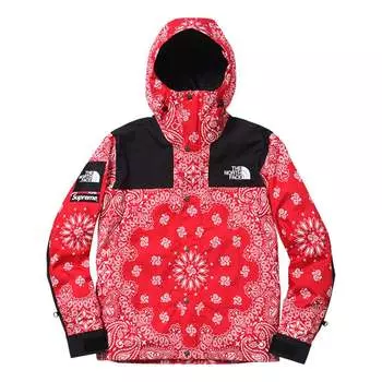 Куртка Supreme x The North Face Bandana Mountain Jacket Red SUP-FW14-637, красный