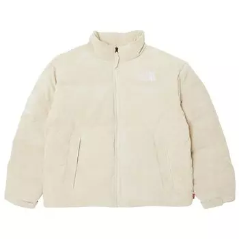 Куртка Supreme x The North Face Suede Nuptse 'Stone', кремовый