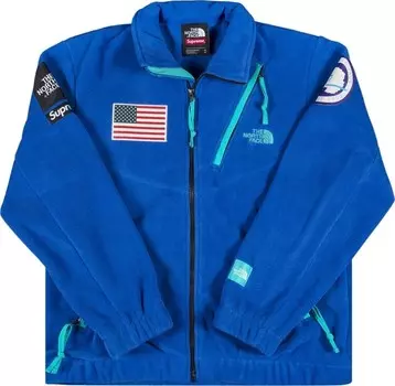 Куртка Supreme x The North Face Trans Antarctica Expedition Fleece Jacket 'Royal Blue', синий