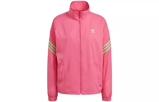 Куртка Swarovski X женская неоново-розовая Adidas Originals