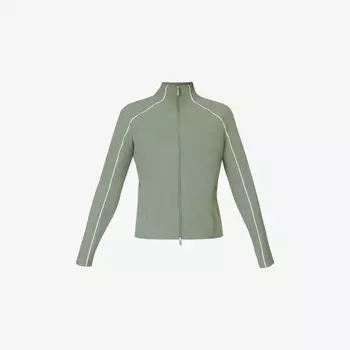 Куртка Sweaty Betty Anytime Explorer на молнии, зеленый