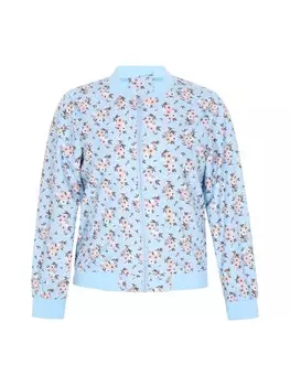 Куртка Swirly Jacke, светло-синий