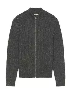 Куртка-Свитер fisherman на молнии Marine Layer, черный
