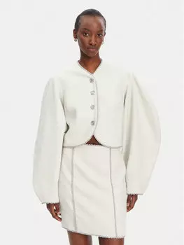 Куртка свободного кроя 1136793042 Rotate, экрю