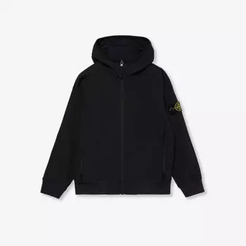 Куртка свободного кроя из эластичной ткани с логотипом, 4–14 лет Stone Island, черный
