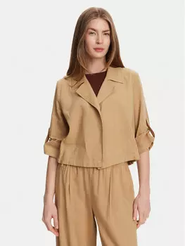 Куртка свободного кроя Malibu 2513041055 Marella, бежевый