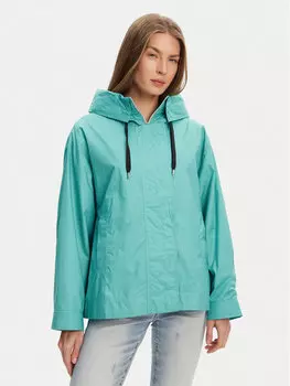 Куртка свободного кроя переходного покроя 2OGZDN07S United Colors Of Benetton, зеленый