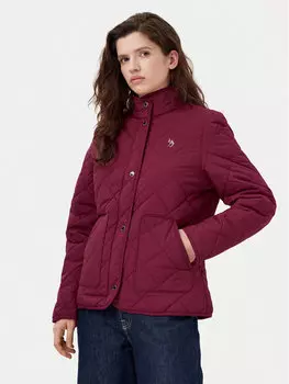 Куртка свободного кроя переходного покроя WUP1168 U.S. Polo Assn., красный