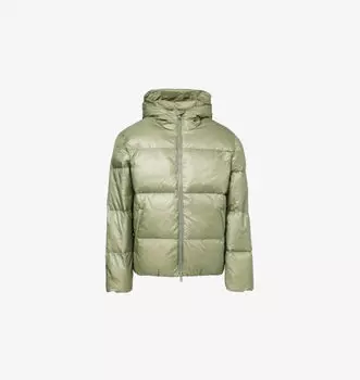 Куртка свободного кроя с капюшоном и двумя карманами на молнии Arne, зеленый