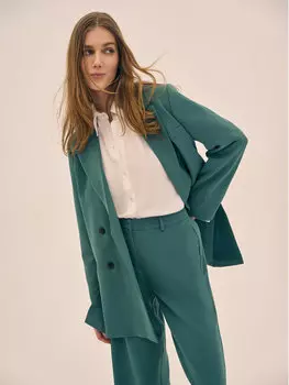 Куртка свободного кроя Vila, зеленый