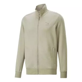 Куртка t7 track jacket 'beige' Puma, бежевый