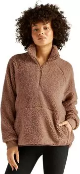 Куртка Take Flight Sherpa Pullover Beyond Yoga, цвет Camel